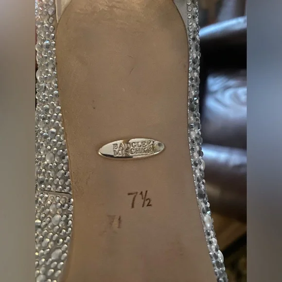 BADGLEY MISCHKA CHER II Crystal Wedding Shoes - Picture 14 of 14